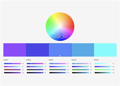 Create and discover unique color themes .